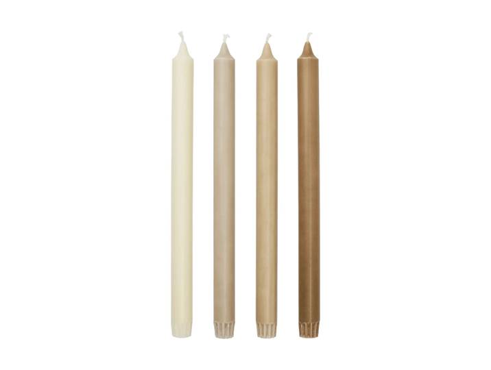 Ferm Living Bougies Pure, Pack de 4 Faded