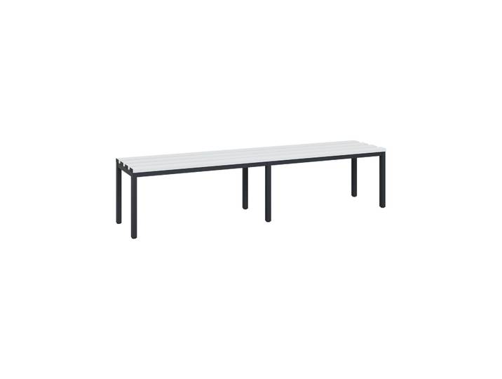 Garderobenbank C+P Solid Lichtgrau Neu