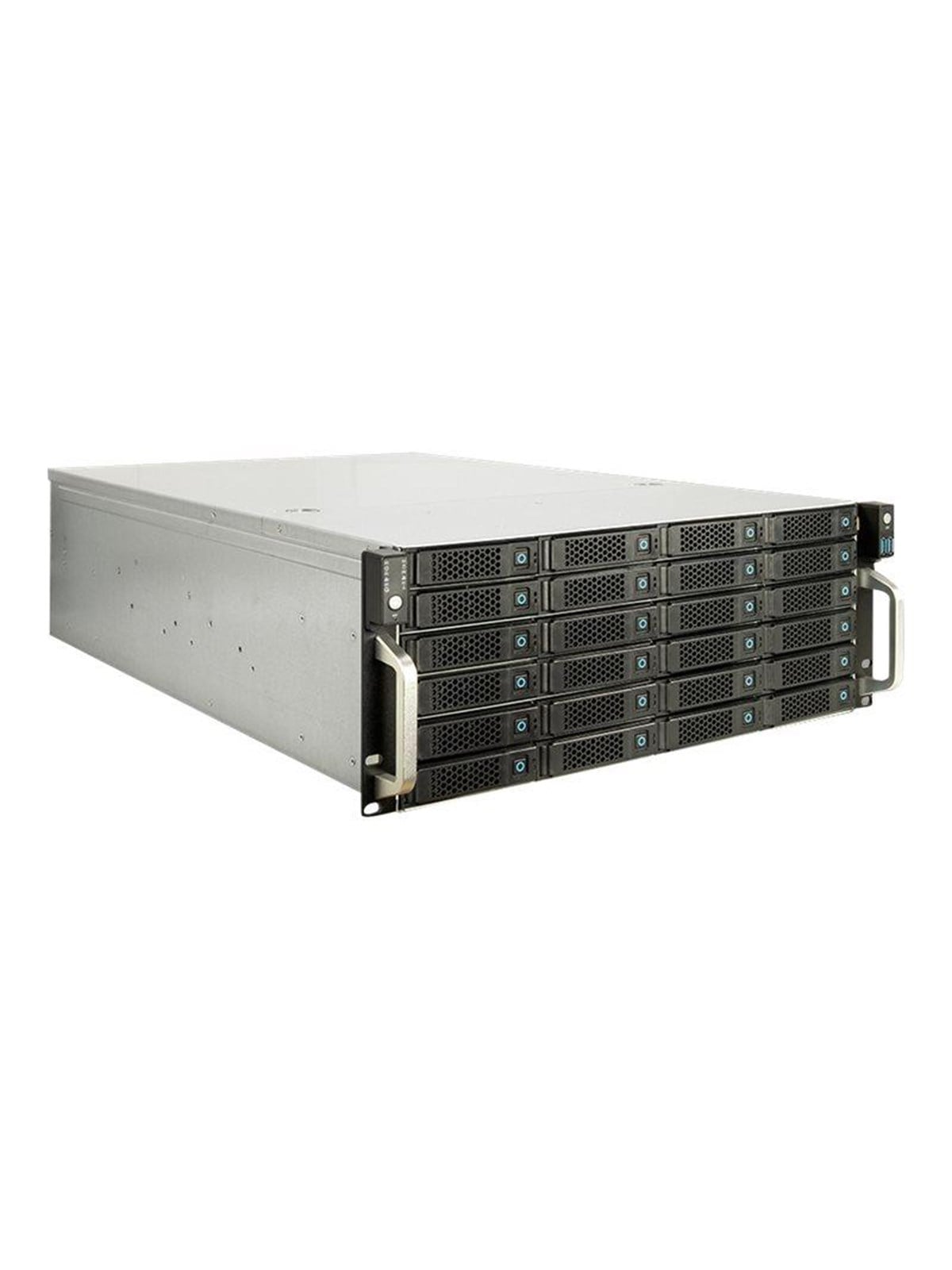 Inter-Tech IPC 4U-4736 - Gehäuse - Server (Rack) - Schwarz