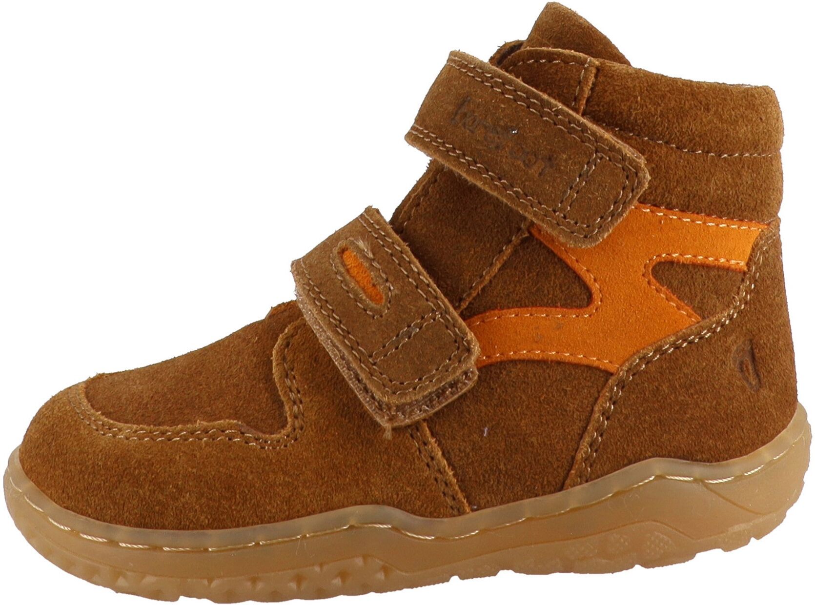 Stiefel LURCHI "Lurchi Samu Barefoot", Mädchen, Gr. 20, tan, Leder, Schuhe Stiefel