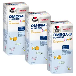 DH system Omega-3 Family Fruchtgeschmack 3X250 ml