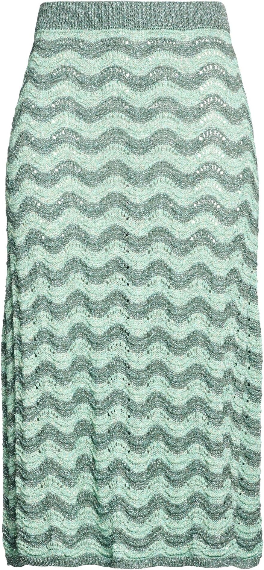 Colour Market® Falda midi Mujer Verde ONESIZE Mujer