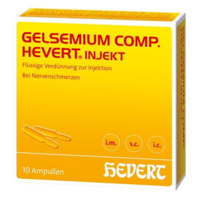 Hevert-Arzneimittel GmbH & Co. KG GELSEMIUM COMP.Hevert injekt Ampullen 10X2 ml 14179267