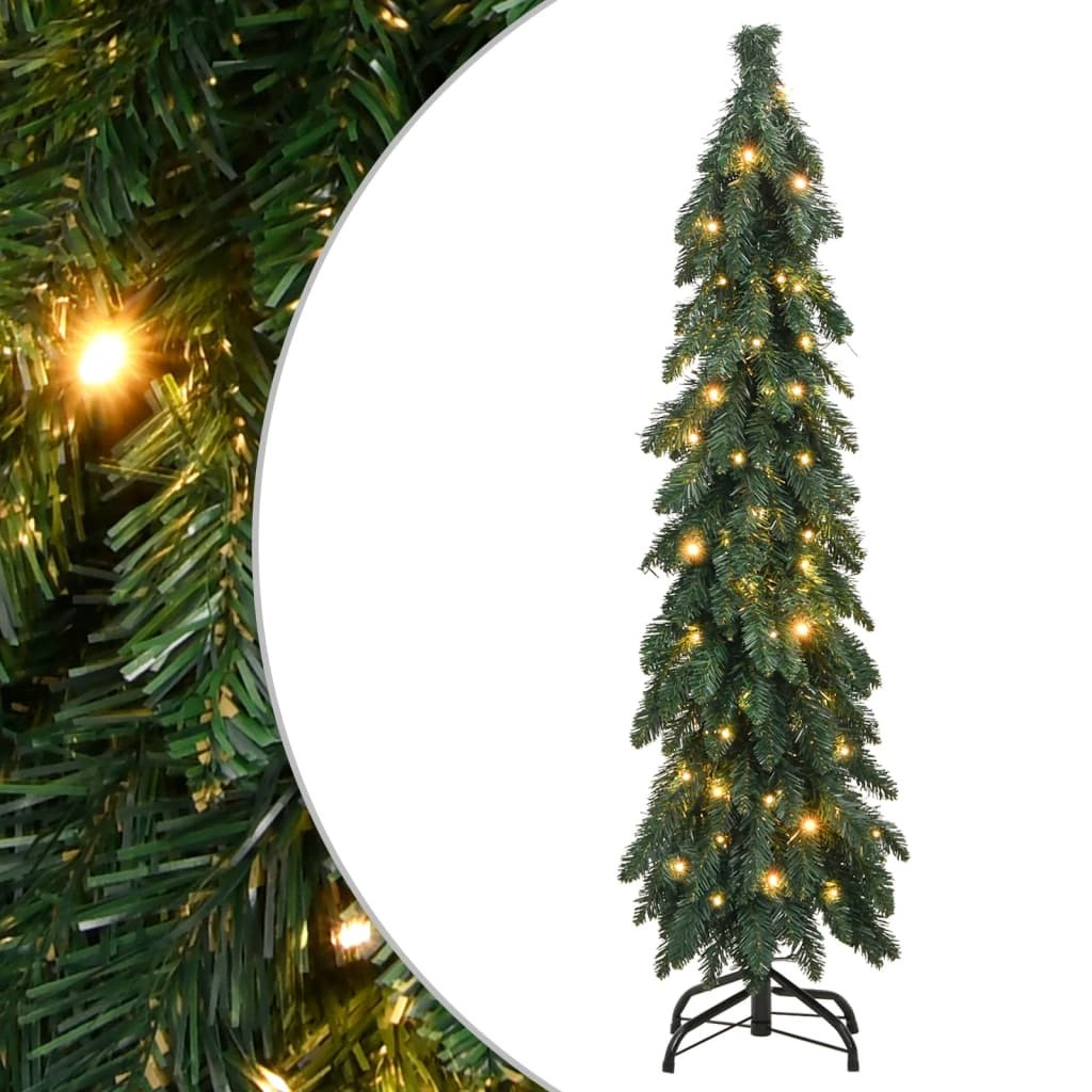 Prolenta Kunstkerstboom met 60 LED-verlichting, 120 cm