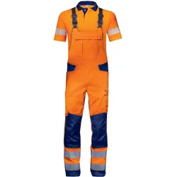 Uvex, Arbeitshose, Latzhose Construction orange, warnorange 110 (110)