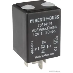 HERTH&BUSS Zeitrelais, 15 A, 5 pins - 75614194