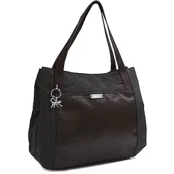 KIPLING Schultertasche Pravia CS 3 Hauptfächer Reptilprägung