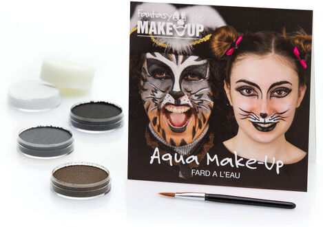 FANTASY Aqua-Schmink-Set "Katze & Kater"