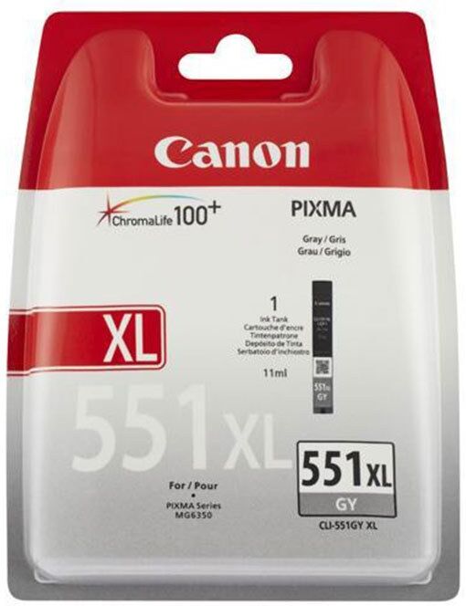 TINTEIRO CANON CLI-551XL GY BL SEC