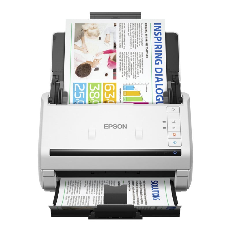 Epson WorkForce DS-530 II documentenscanner, 600 x 600 DPI, A4, zwart, wit