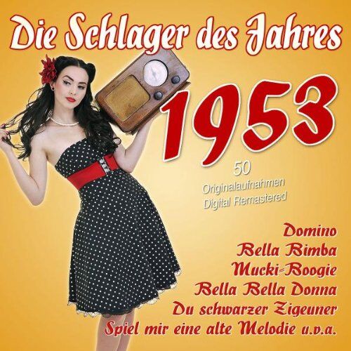 Various - Die Schlager des Jahres 1953 - Preis vom 09.10.2026 07:28:09 h