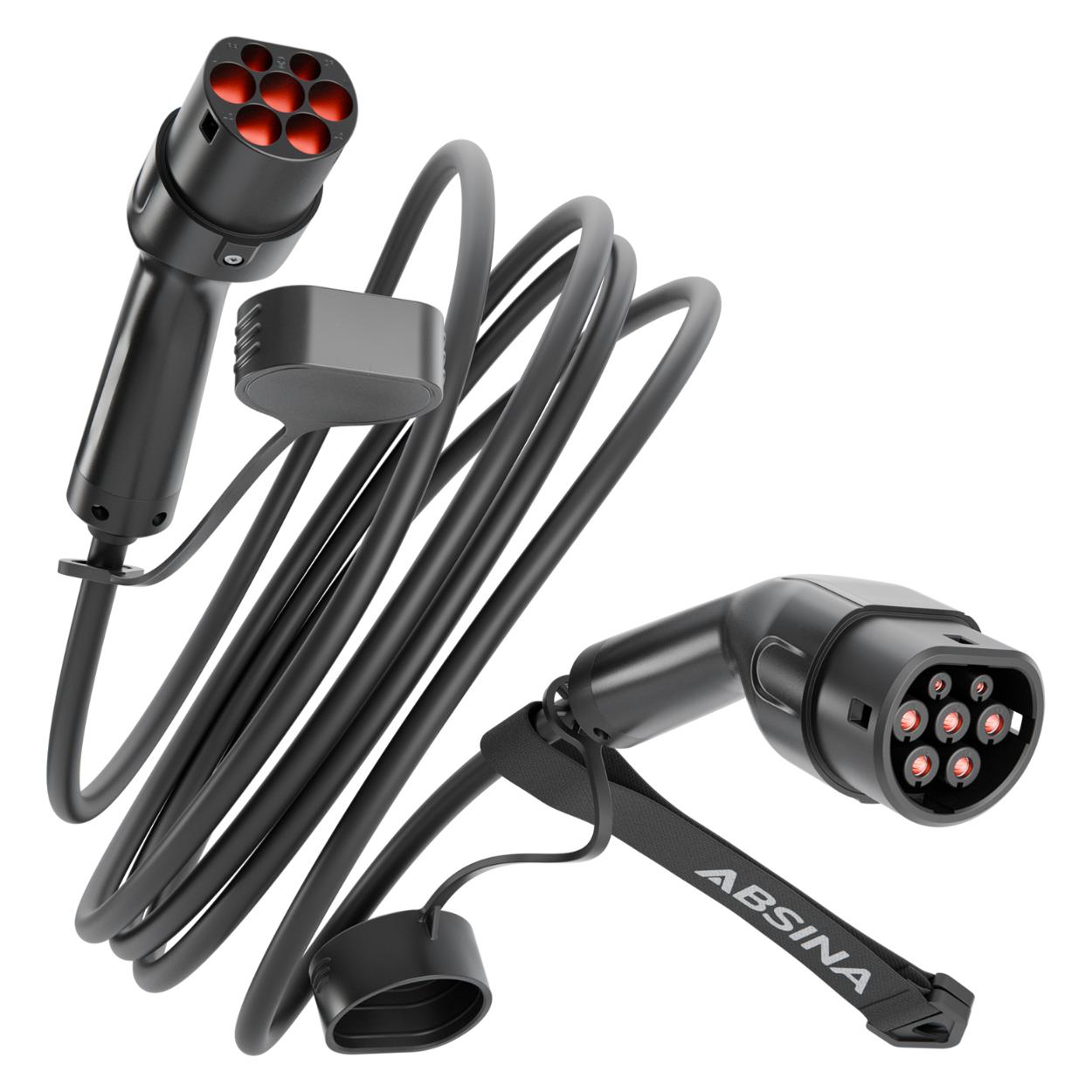 Absina Ladekabel (Typ 2, 11 kW, 16 A, 5 m) (301400)