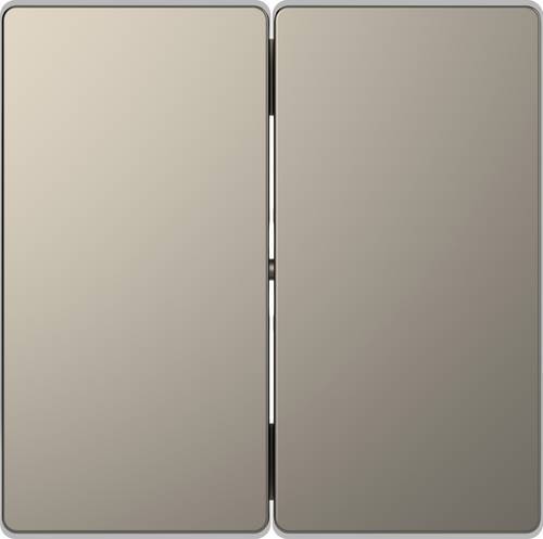 Merten Abdeckung Wechselschalter System Design Nickel MEG3400-6050 1St.