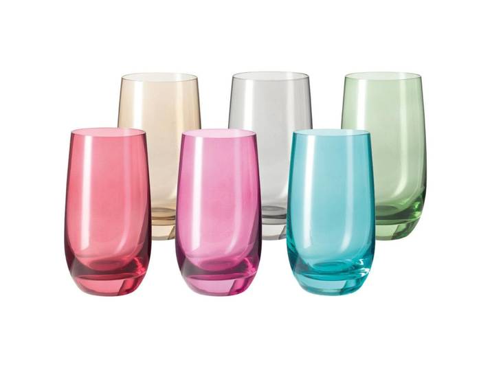 Leonardo Glas Sora farbig sortiert 390ml - 861