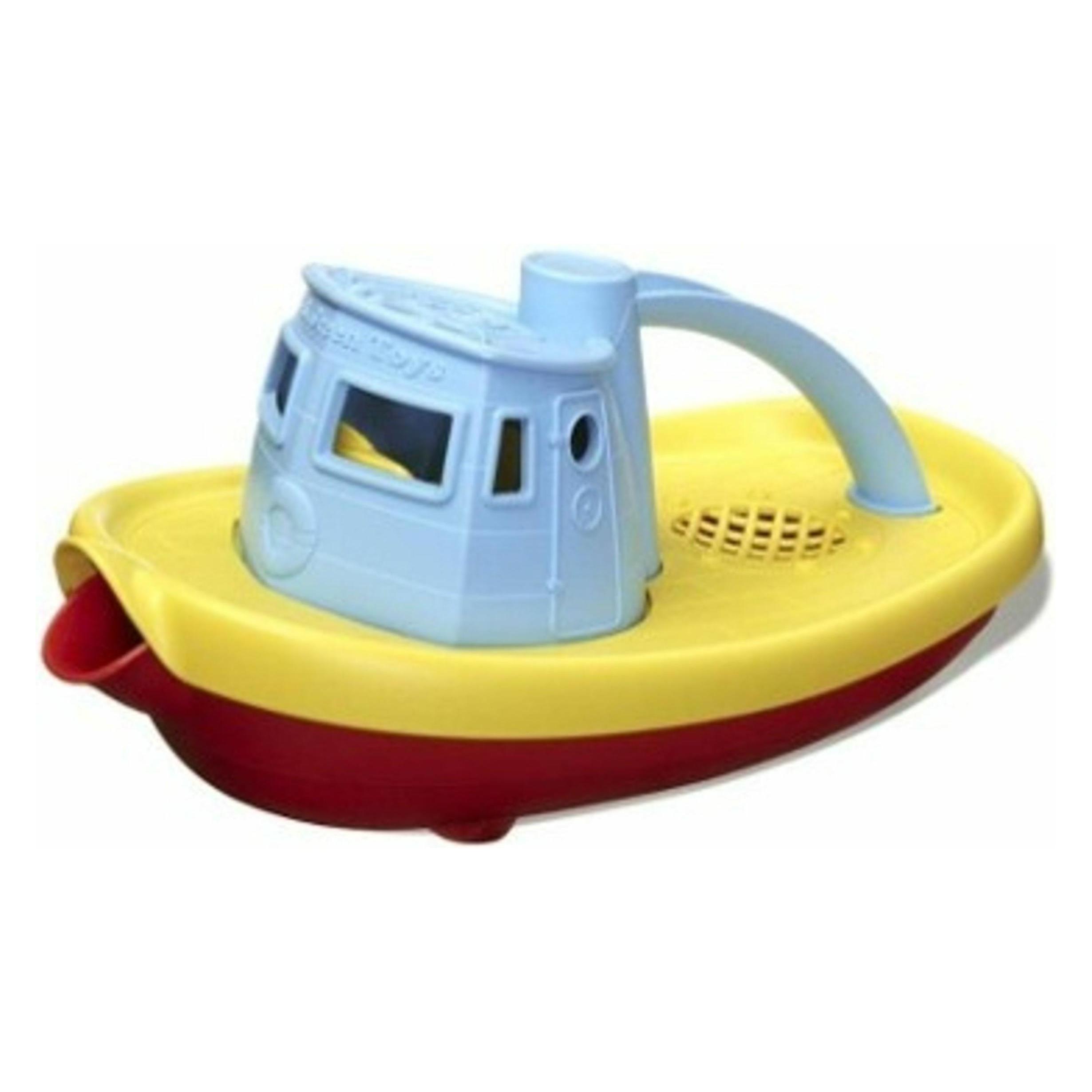 Green Toys Tugboat - Blau / Gelb (TUG01R-B)