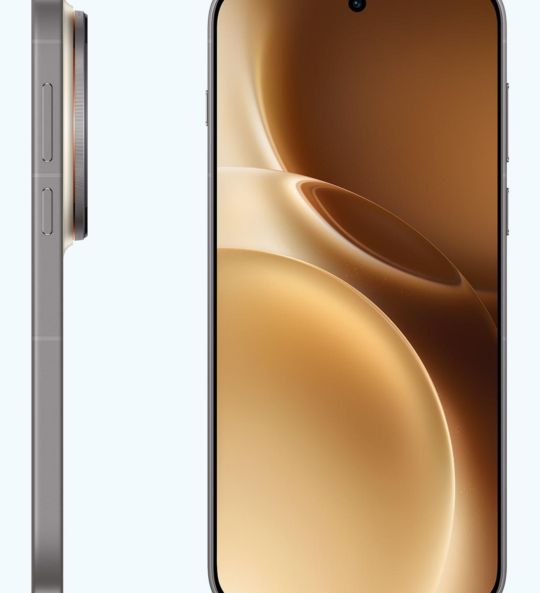 VIVO 5671344, 17,2 cm (6.78"), 16 GB, 512 GB, 50 MP, Android 16.0, Braun