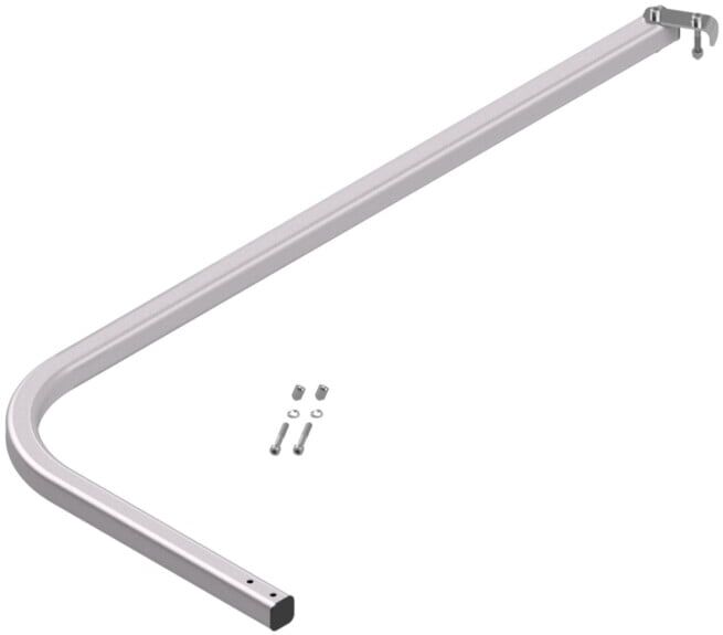 Hymer Main courante pour escaliers de plateforme, utilisable des deux côtés, pour 4+5 marches, avec matériel de fixation (0055769)
