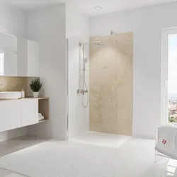 Schulte  ExpressPlus  Duschrückwand  DecoDesign  Dekor  100x210  cm  Stein  Kalkstein-hell