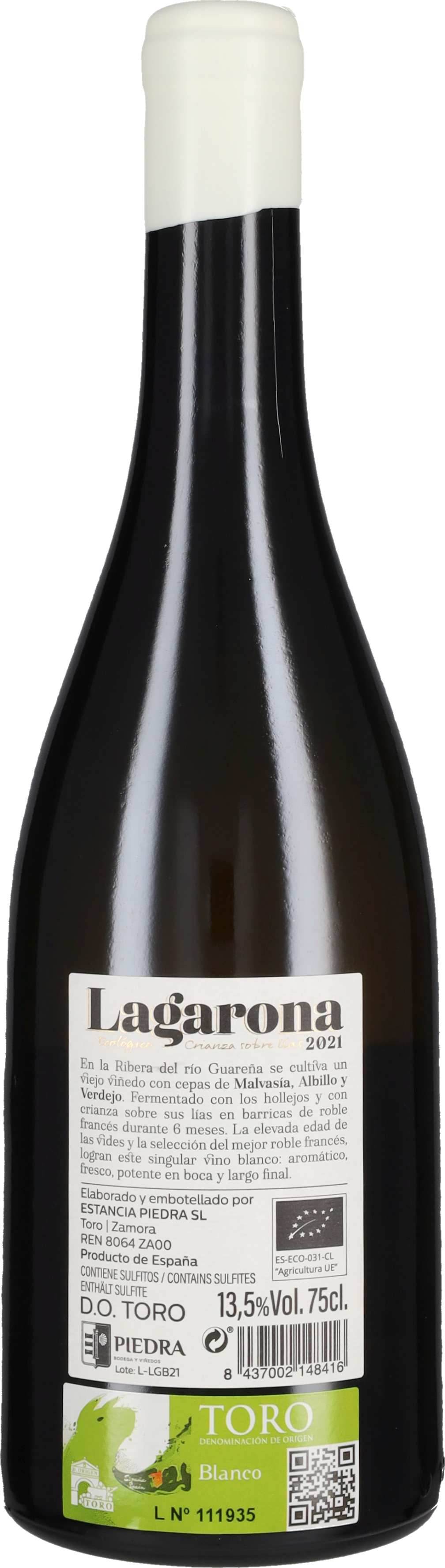 Bodegas Piedra Toro 'Lagarona Blanco' 2021