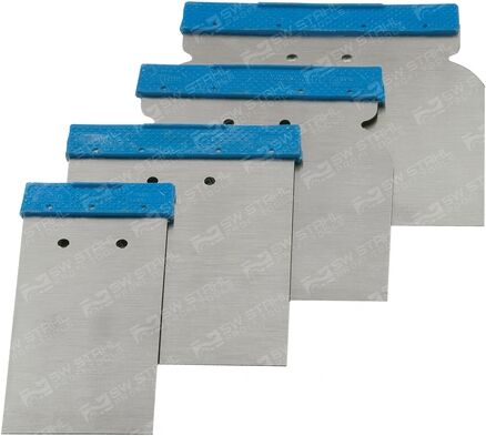 Swstahl Spachtel Japanspachtelsatz, Metall, 4-Teilig 91301l