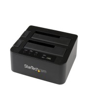 StarTech.com USB 3.0 / eSATA auf 2,5 / 3,5" Festplatten Dupliziere / Kopierstation Speicher-Controller mit Netzanzeige 2.5" 3.5" (SDOCK2U33RE)