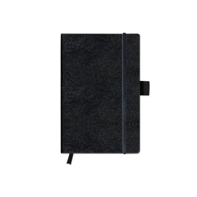 Herlitz 10789444, Monochromatisch, Schwarz, A6, 96 Blätter, Matt, 80 g/m²