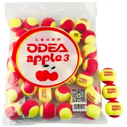 Tennisbälle - Odea Apple - Stage 3 - 48 Bälle im Polybeutel