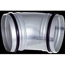 MAICO 0055.0326 Bogen, B45-125 gezogen, Rollringdichtung, 45 Grad DN125 00550326
