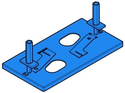 Came Base Di Ancoraggio Motoriduttore Bk – 119ribk001