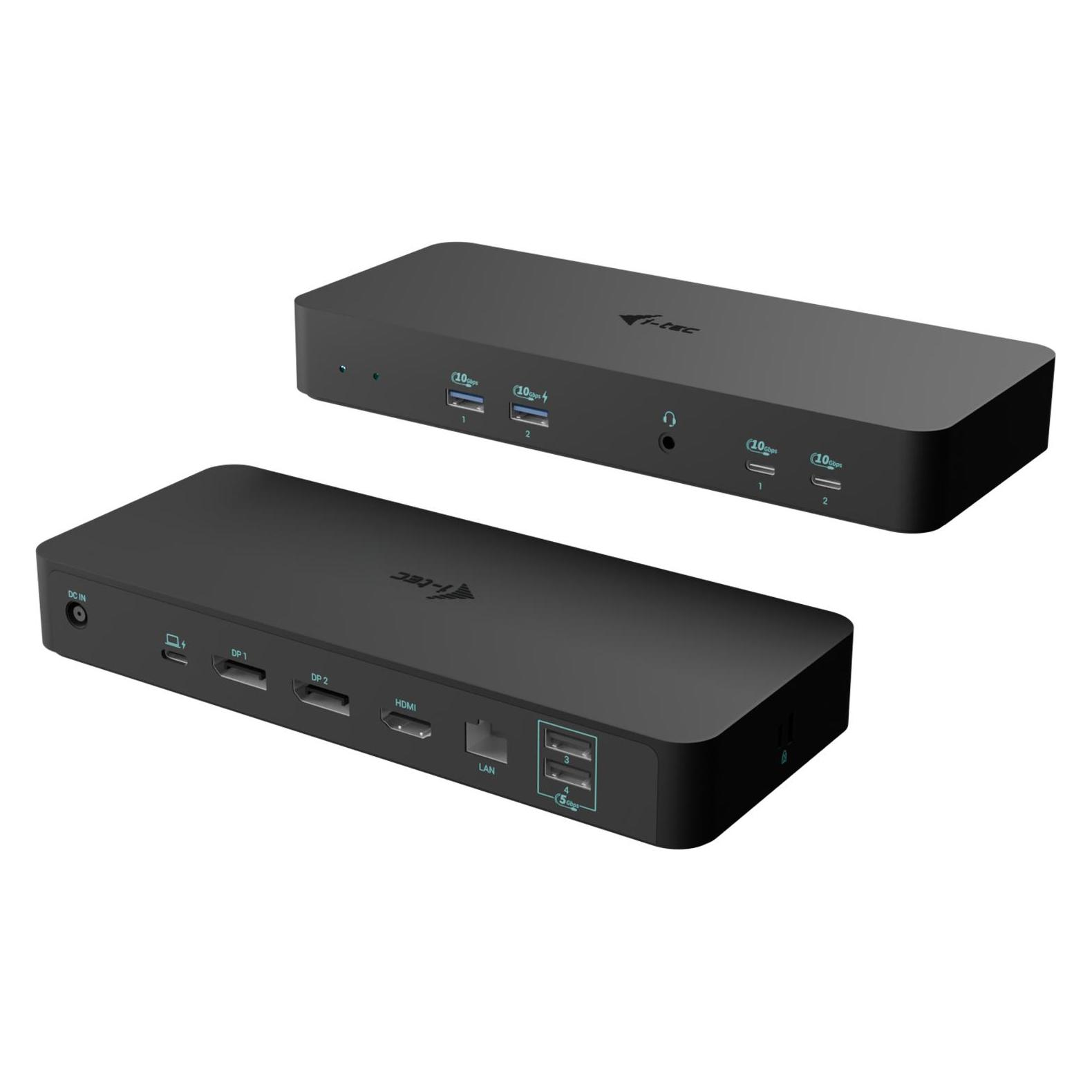 i-tec USB-C Intelligent Triple (USB-C, 6 Ports) (C31INTGTRI4KDOCPDIT)
