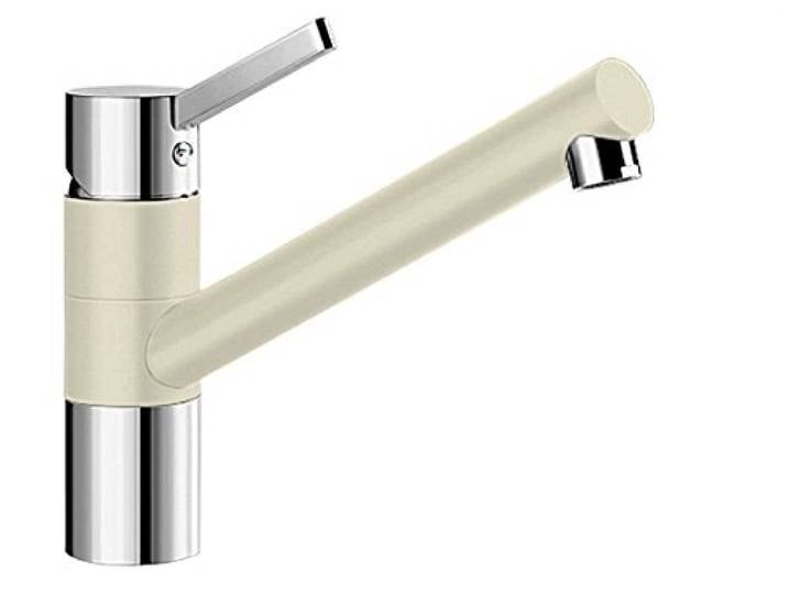 TIVO 517604 Küchenarmatur, SILGRANIT-Look, jasmin/chrom, Hochdruck