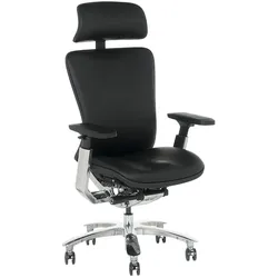 Carmen TRAIL LUX Ergonomischer Bürostuhl – Schwarz