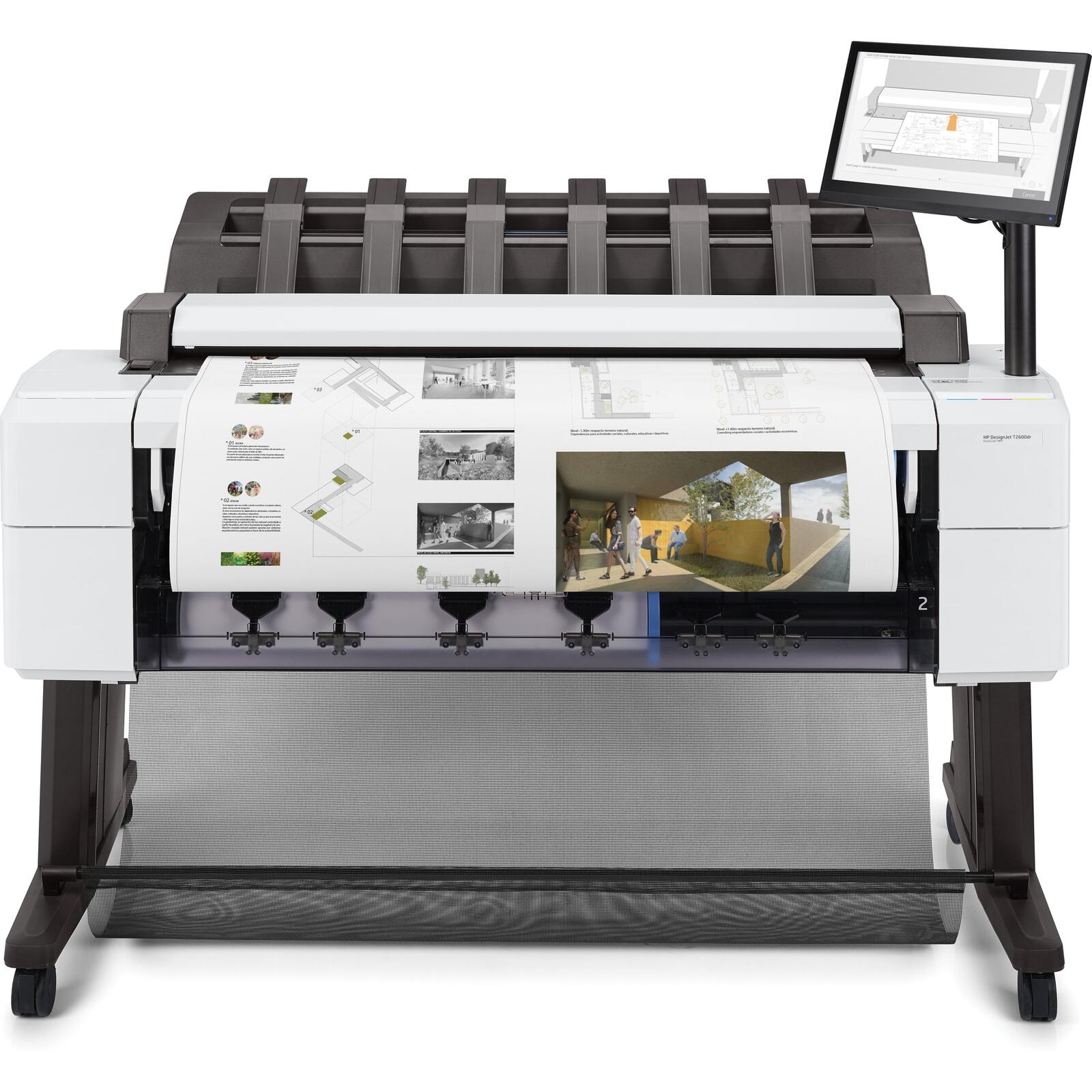 HP Inc. HP DesignJet T2600dr 36 Zoll PostScript Multifunktionsdrucker 3EK15A#B19