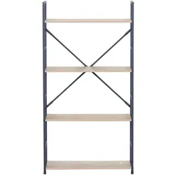 HTI-Living, Regal, Standregal Elio 4 Ebenen Industrie-Design (58.60 x 23.50 x 112 cm)