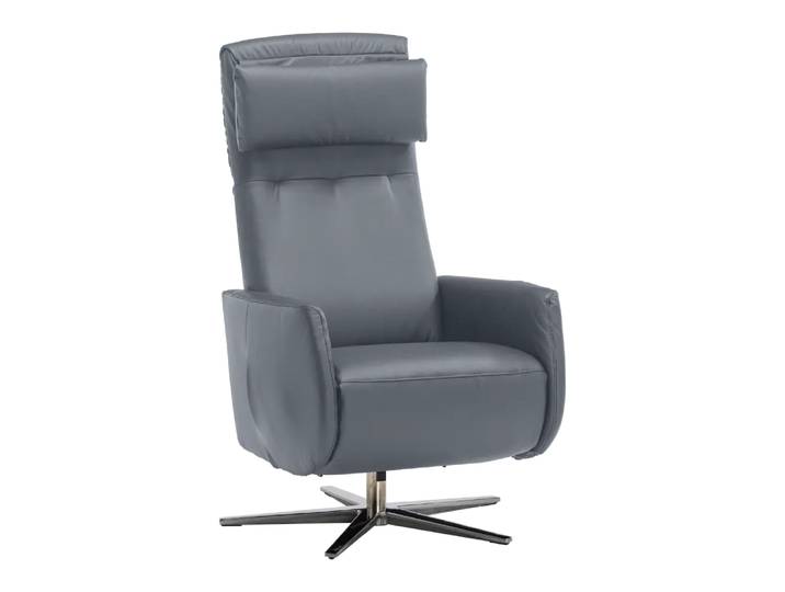Sessel Classics Sessel 2.0, Johann Jakob, kat. b, bronco grey, Leder
