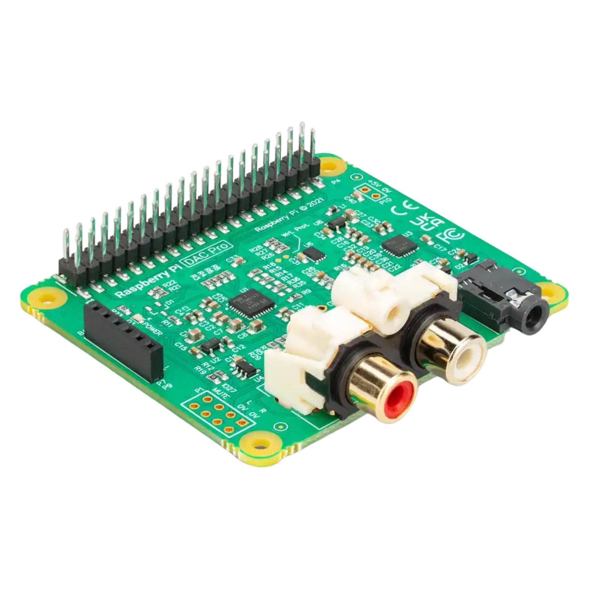 Raspberry Pi IQaudio DAC Pro Audio Card (Diverse) (SC0369)