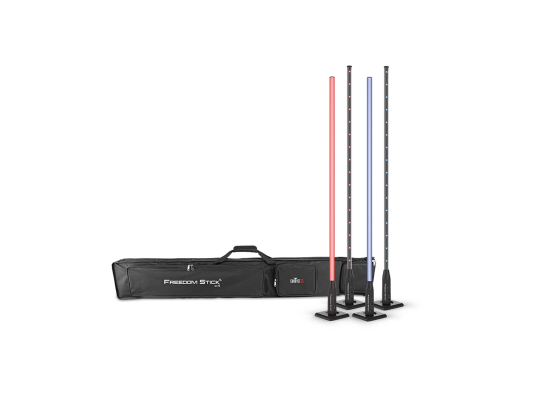 Chauvet DJ Freedom Stick X4 Akku LED Tube 4er SET