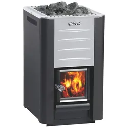 Wolff Finnhaus holzbeheizter Ofen 18 kW mit BimSchV-Kit und Schornstein