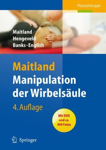 Maitland, Geoffrey D. - Manipulation der Wirbelsäule - Preis vom 09.10.2026 07:28:09 h