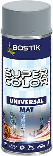 Bostik Spray L Mat Grijs 7001 Super Color universeel 400 ml