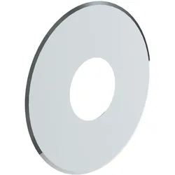 Jeremias PELLET-LINE Wandrosette 80 mm (geschlossen) Edelstahl unlackiert Ø 80 mm
