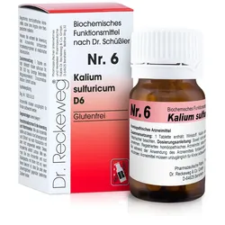 Dr. Reckeweg Schüßler Salz Nr. 6 Kalium sulfuricum D6 200 St