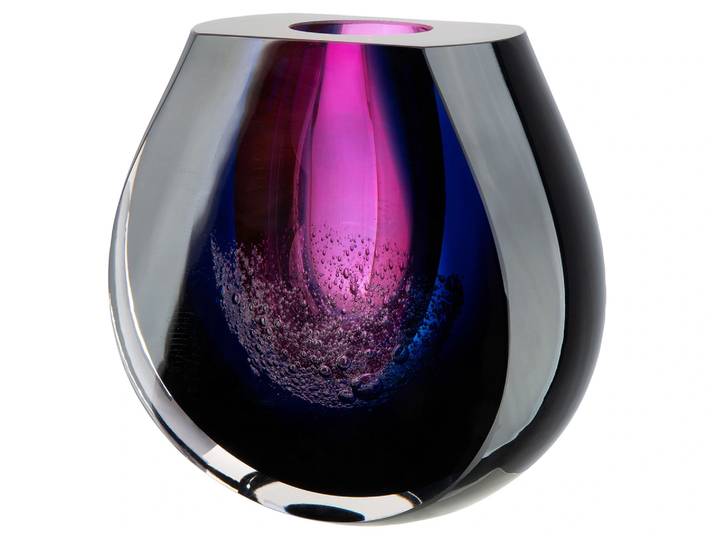 Vase Dark Abyss Glas Gilde