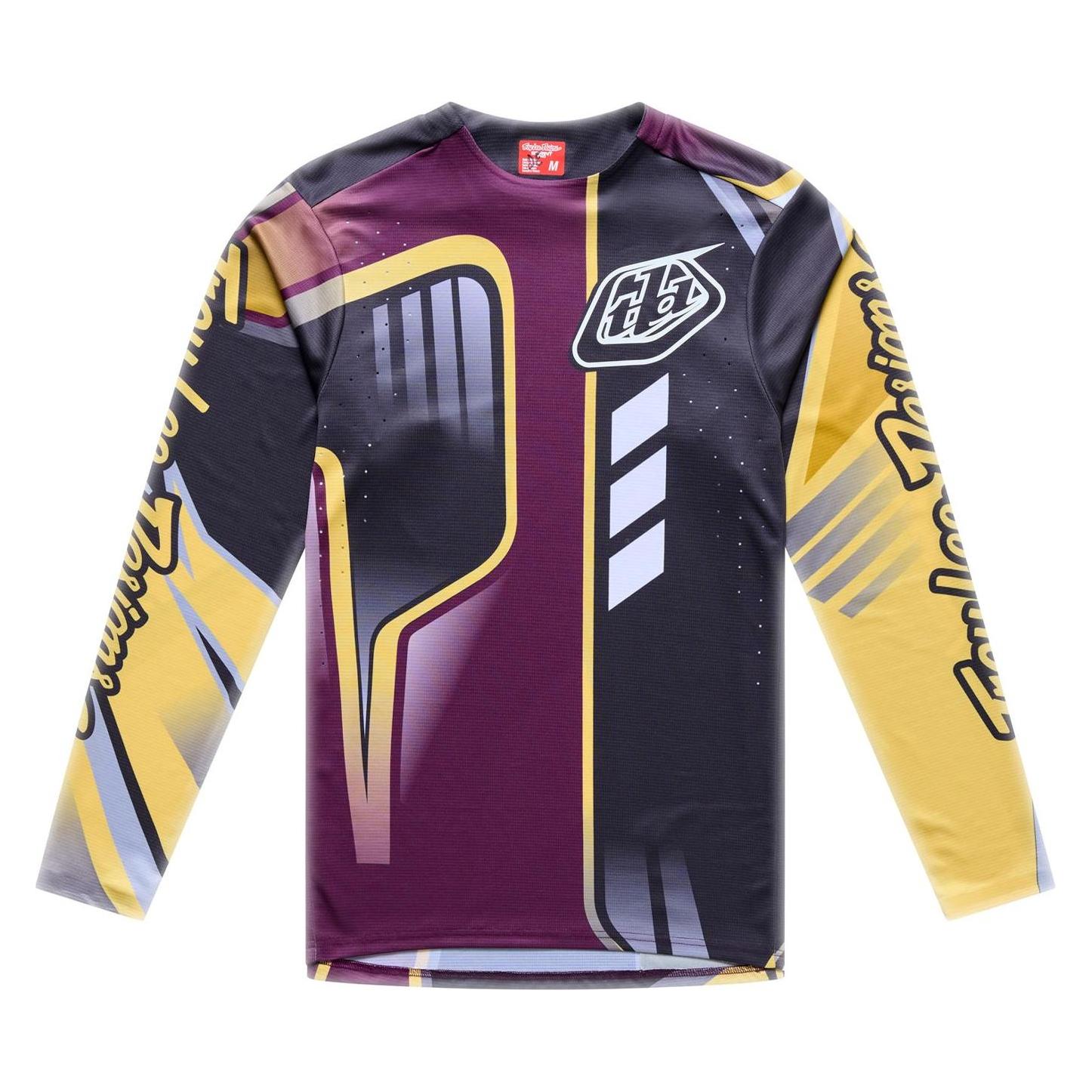 Troy Lee Designs Sprint Pro Jersey, Lowrider, sangria, L (L) (313968004)