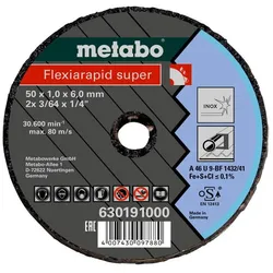 Metabo Kleintrennscheibe Flexiarapid Super inox - 630191000