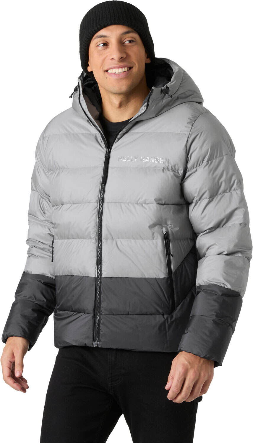 Helly Hansen stride puffy jacket chaquetas hombre Gris (L)