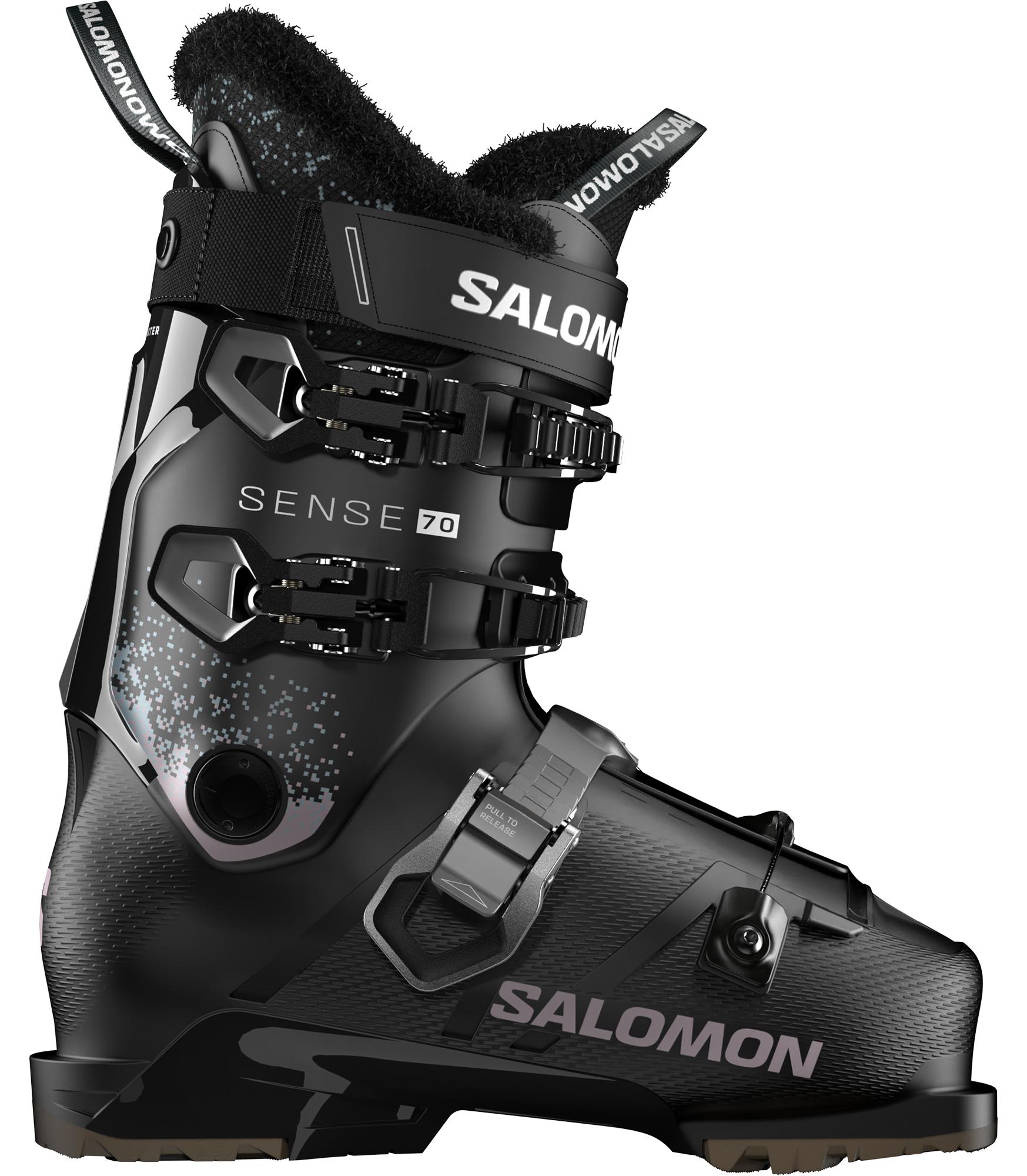 SALOMON ALP. BOOTS SENSE 70 W Black/Black/Oil Green Black/Black/Oil Green 39