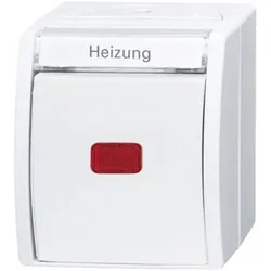 Busch-Jaeger Heizung-Notschalter, Schalter + Taster, Weiss