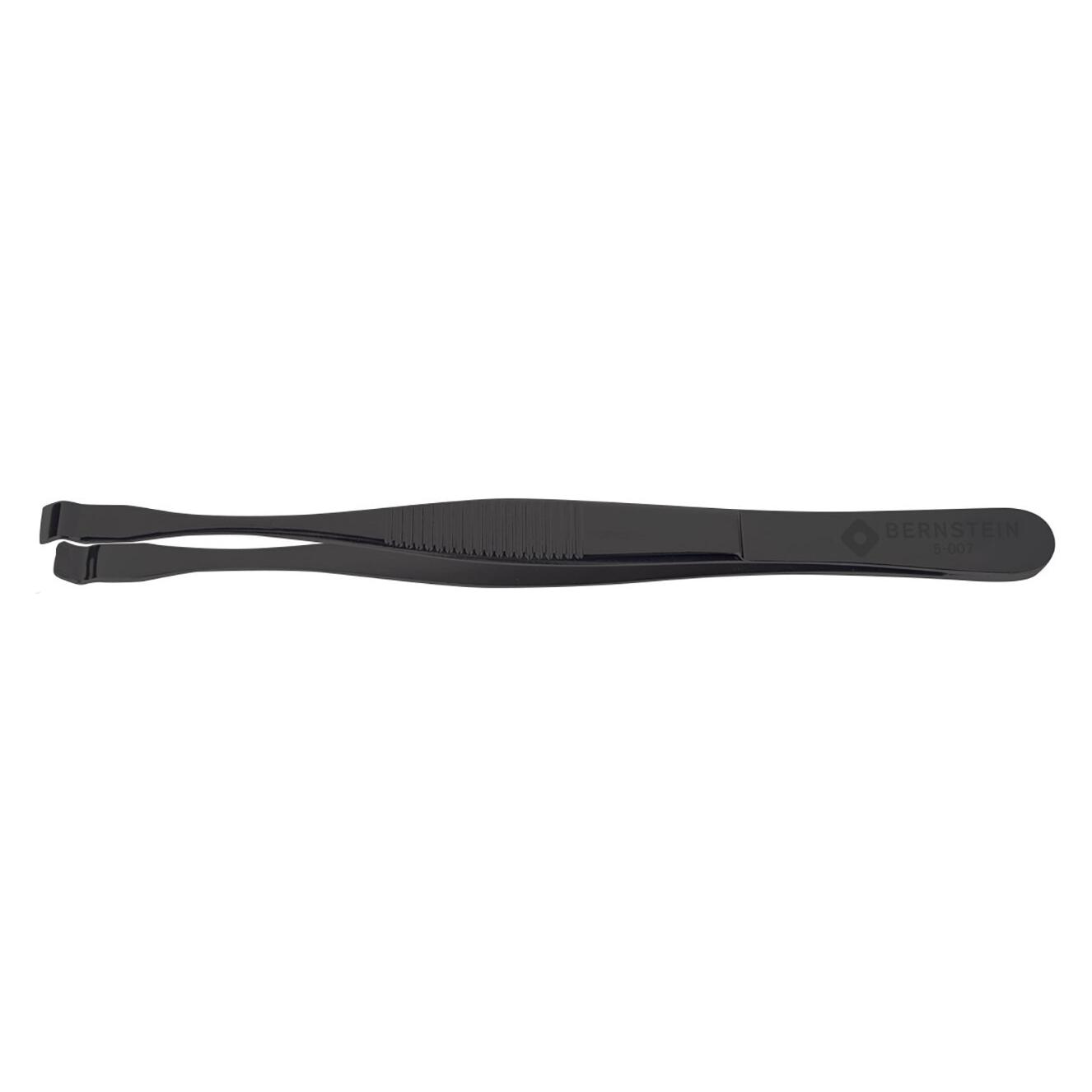 Bernstein ESD Bestückungspinzette 145mm Greifbacken Ø 5x5mm ableitfähig (5-007-13)