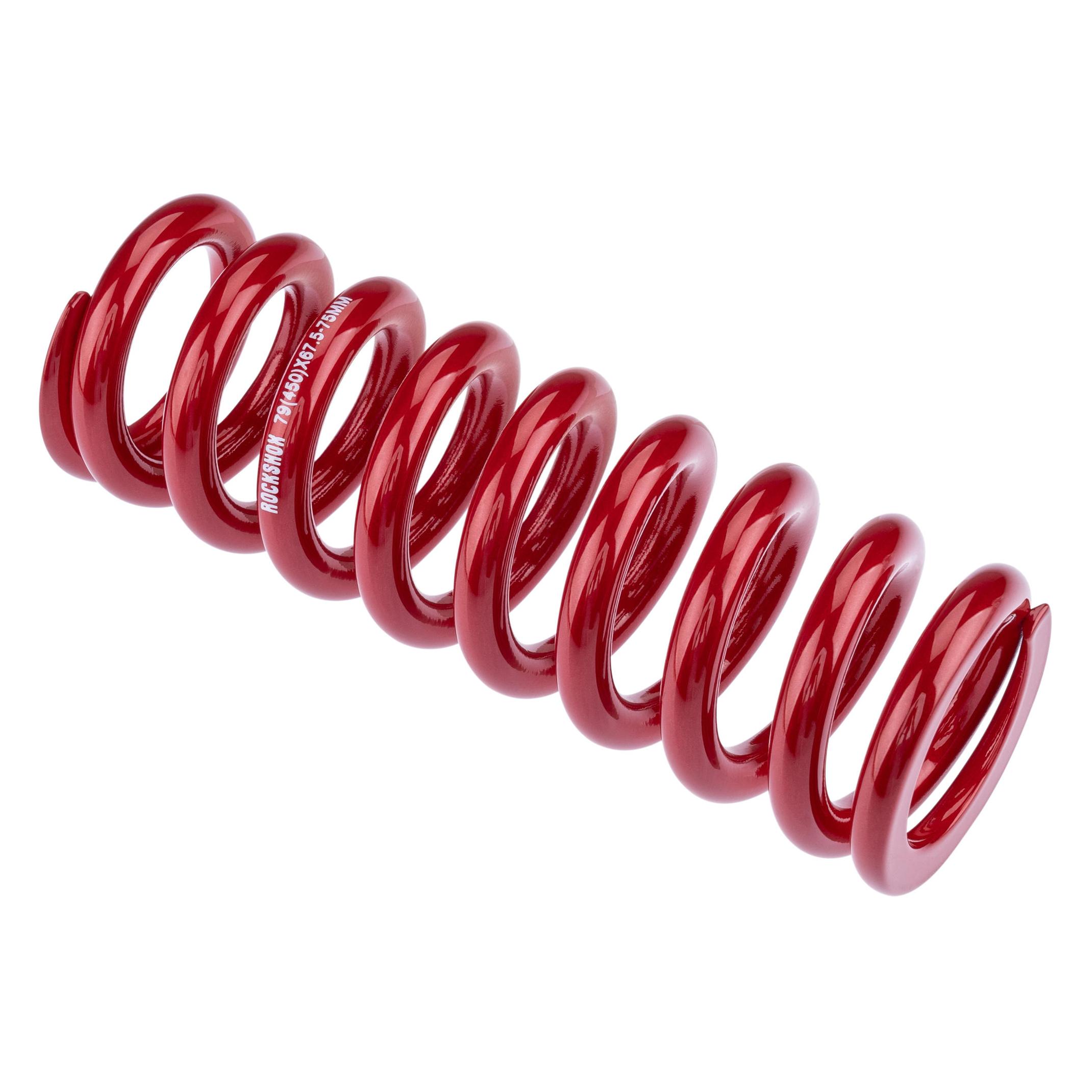 RockShox Coil Spring, Metric, Electric Red 174mm (174 mm, 67.50 mm) (00.4118.200.137)